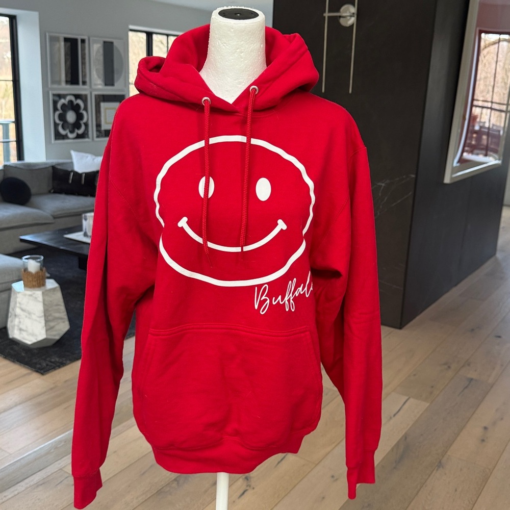 Port & Company Red Buffalo Hoodie